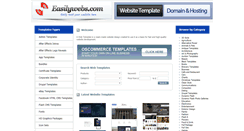Desktop Screenshot of easilywebs.com