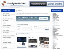 Tablet Screenshot of easilywebs.com